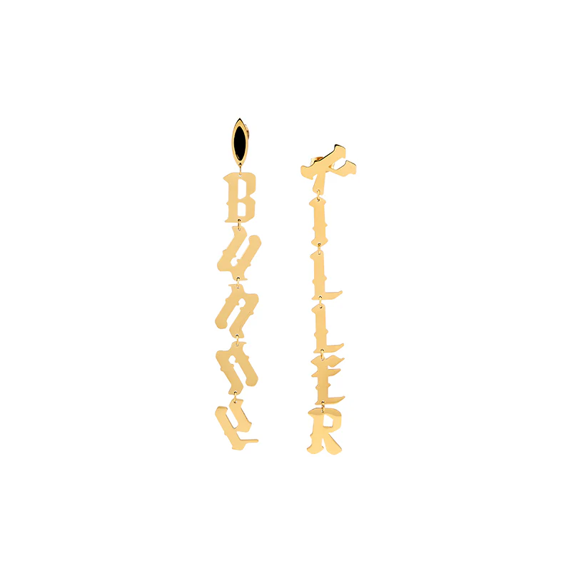 Killer Bunny KILLER Letters Drop Earrings - Image 3