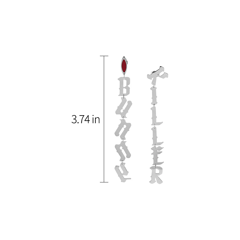 Killer Bunny KILLER Letters Drop Earrings - Image 5