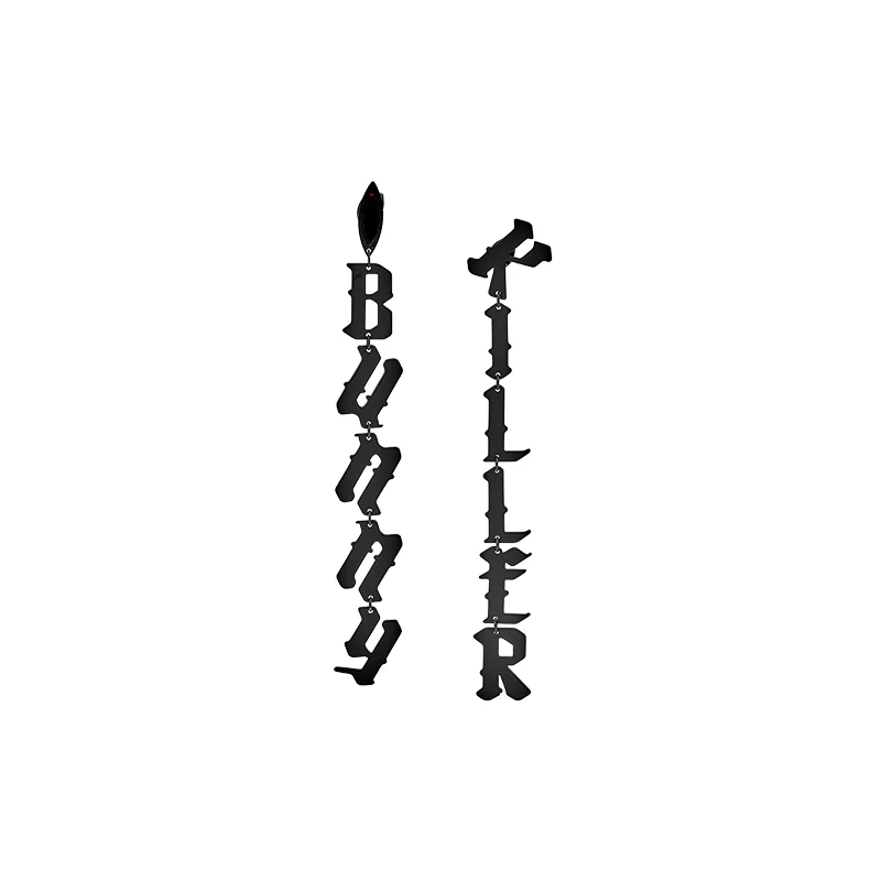 Killer Bunny KILLER Letters Drop Earrings - Image 6