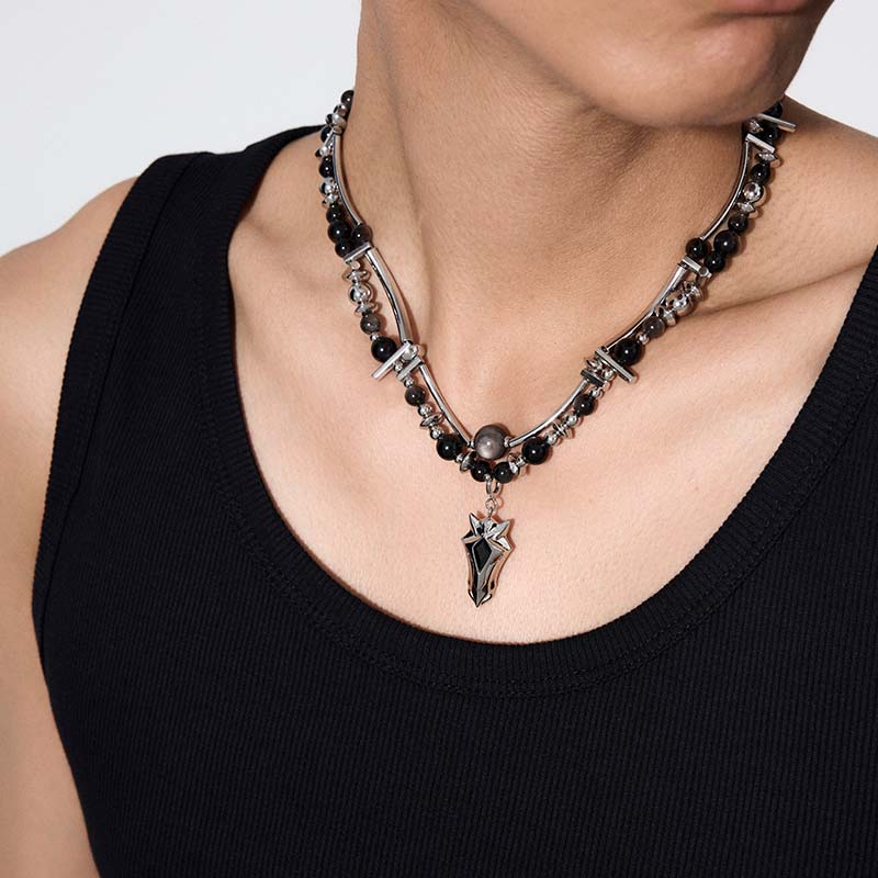 Knight Armor Beaded Necklace - Image 5
