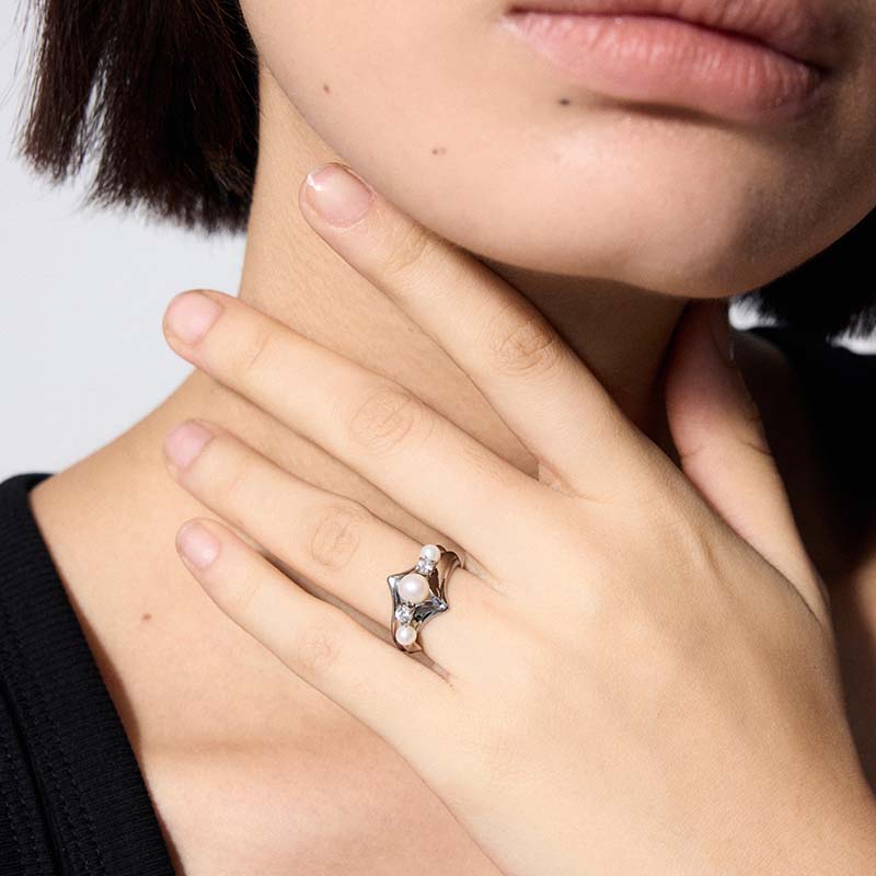 Knight Armor Beaded Ring - Image 3