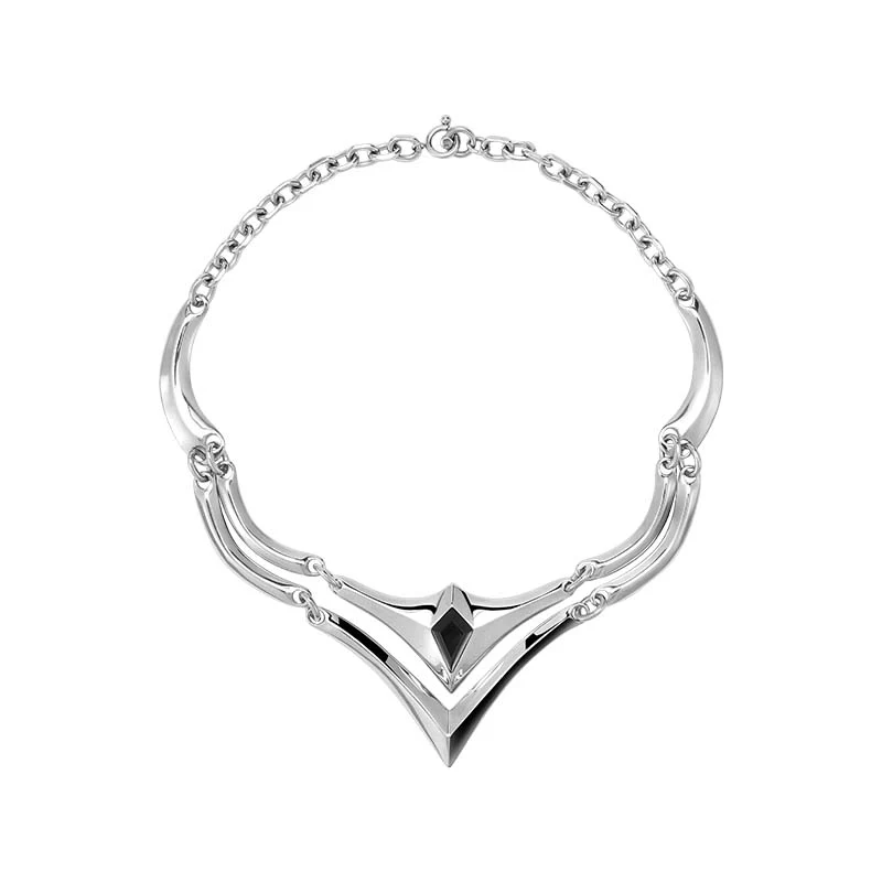 Knight Armor Double-Layer Necklace - Image 2
