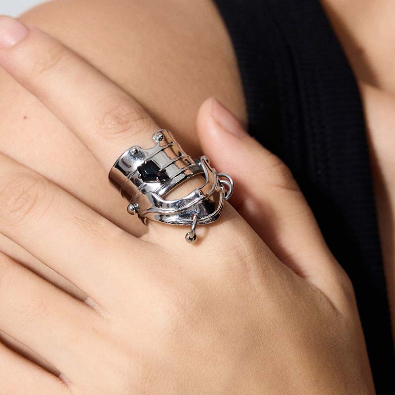 Knight Armor Double-Layer Ring - Image 5