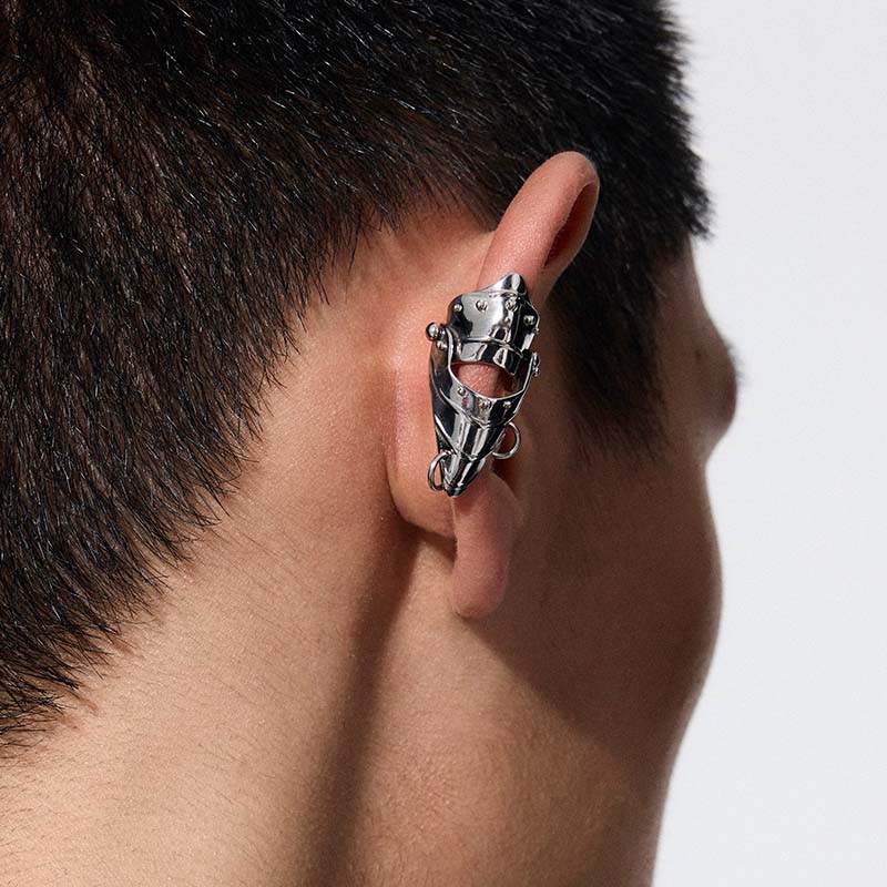 Knight Armor Ear Cuff - Image 6