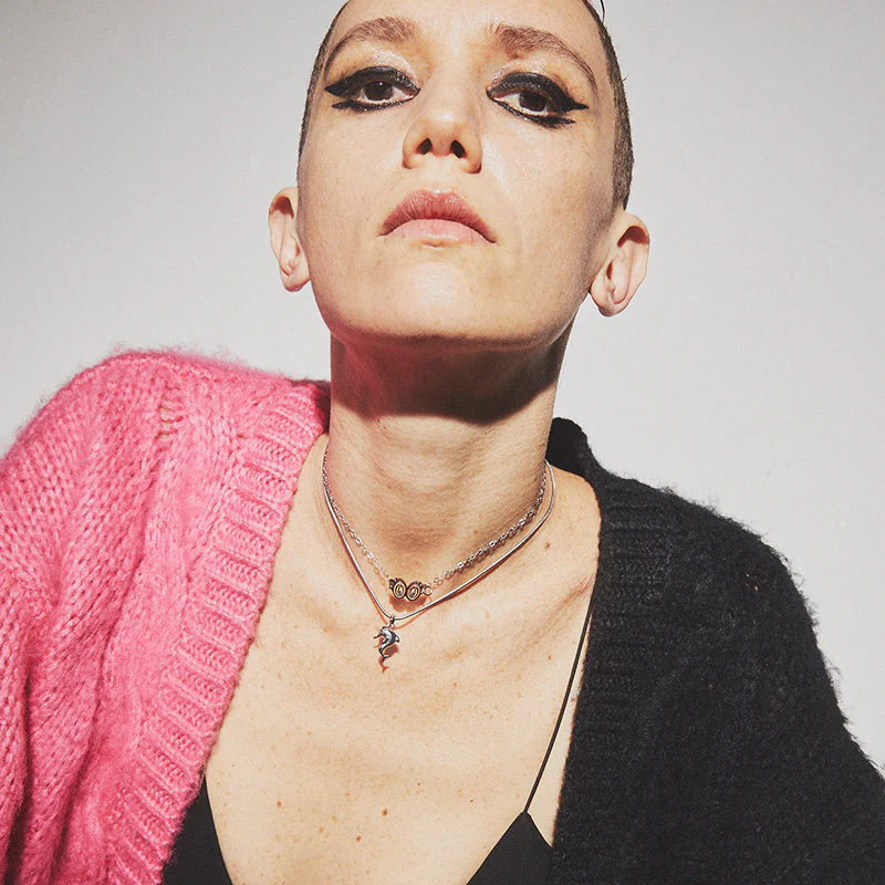 Latrinalia Layered Dolphin Chain Necklace Set - Image 3