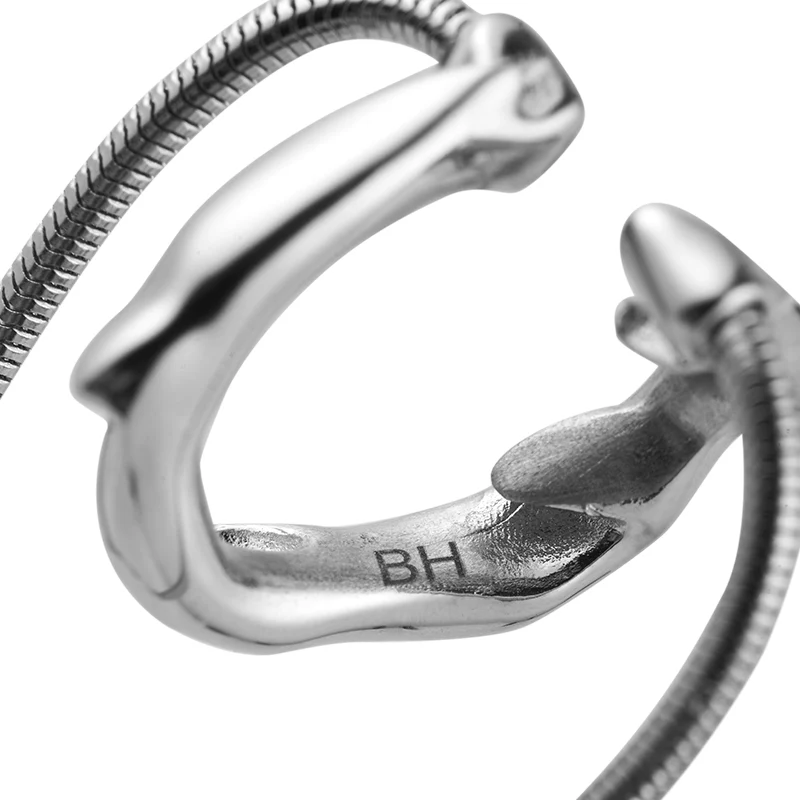 Latrinalia Piercing-Free Drop Chain Cuff Earring - Image 5