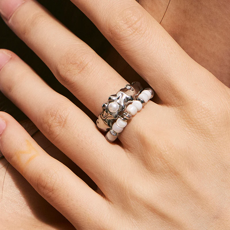 Layered Siren Bone Ring - Image 4
