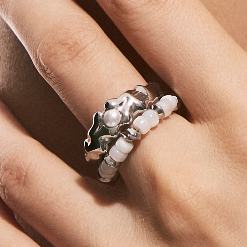 Layered Siren Bone Ring - Image 5
