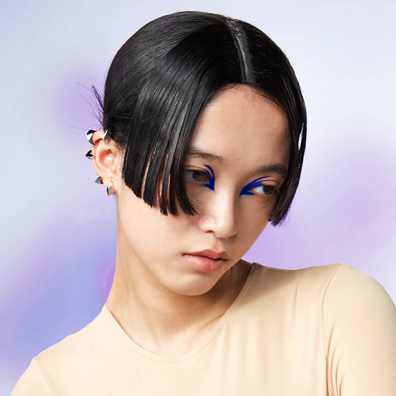 Neon Jungle Snake Fangs Cuff Earring - Image 3