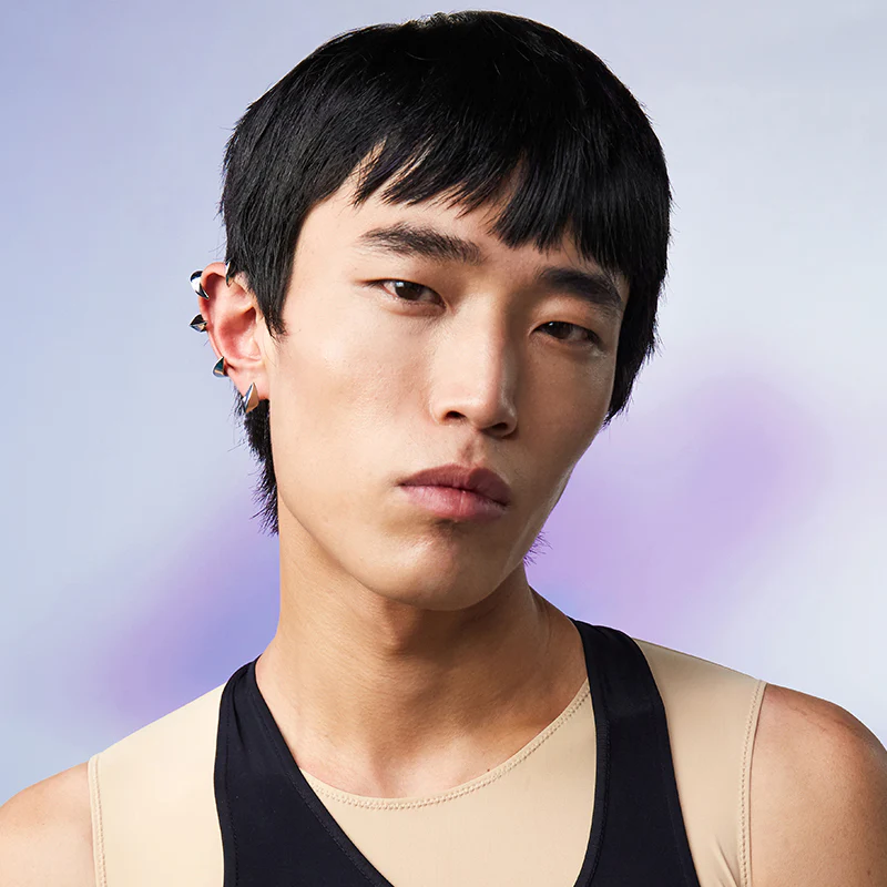 Neon Jungle Snake Fangs Cuff Earring - Image 4