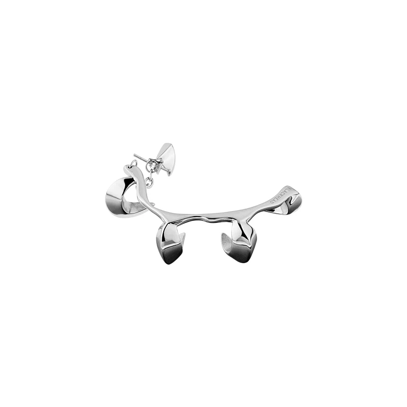 Neon Jungle Snake Fangs Cuff Earring - Image 5