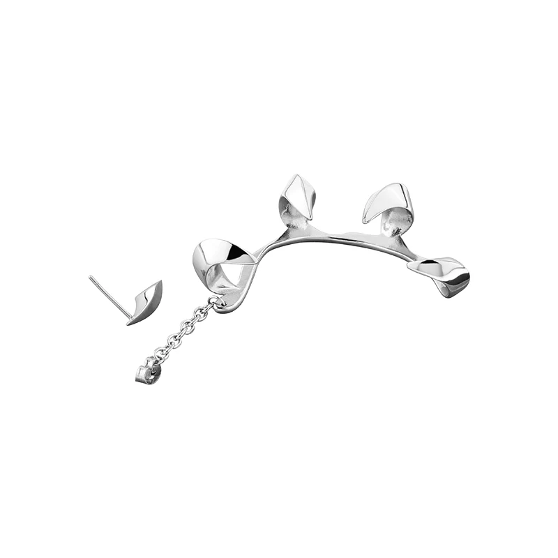 Neon Jungle Snake Fangs Cuff Earring - Image 6