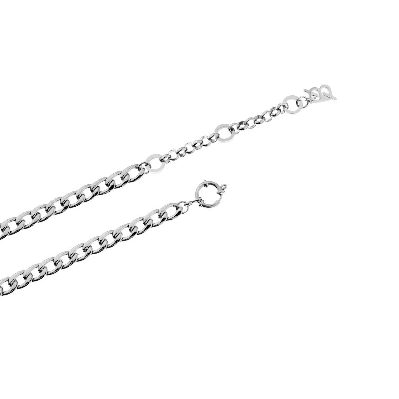 Neon Jungle Tourmaline Gemstone Curb Chain Necklace - Image 6