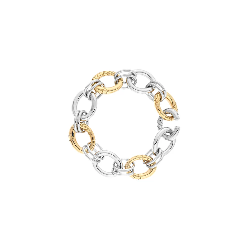 New World Round Chain Link Bracelet - Image 3
