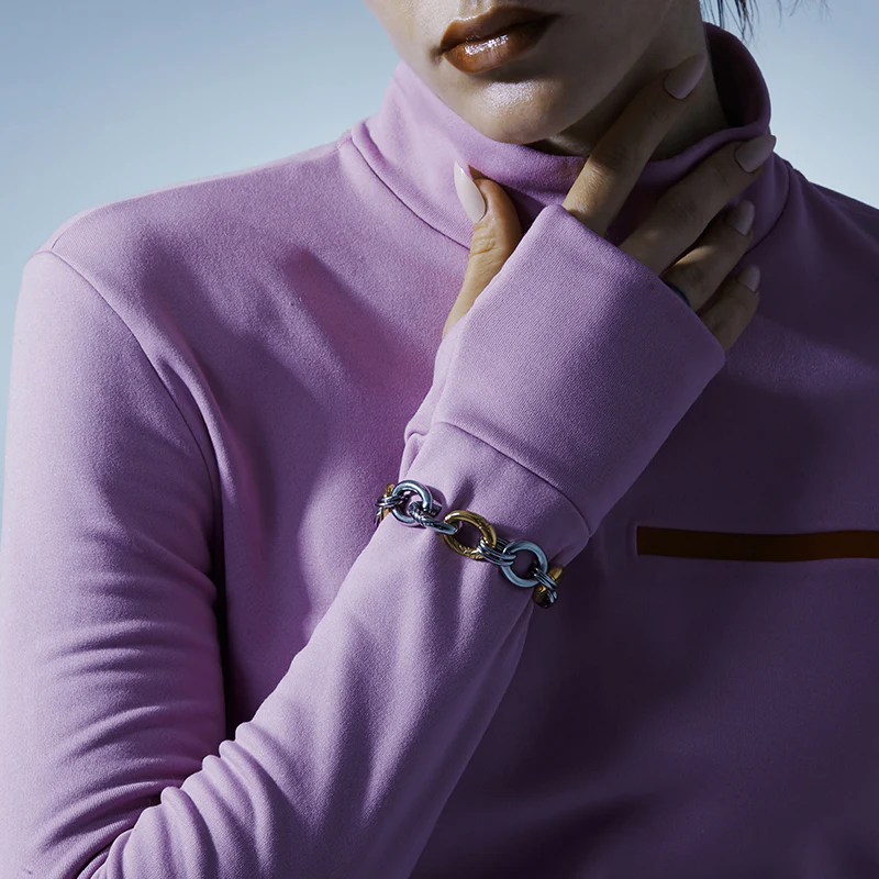 New World Round Chain Link Bracelet - Image 4