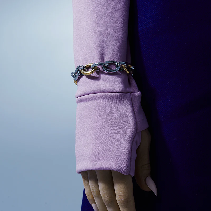 New World Round Chain Link Bracelet - Image 5