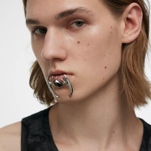 Non-Piercing Zircon Lip Clip Set - Image 5