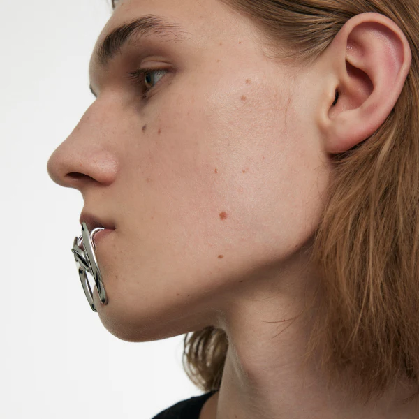 Non-Piercing Zircon Lip Clip Set - Image 6