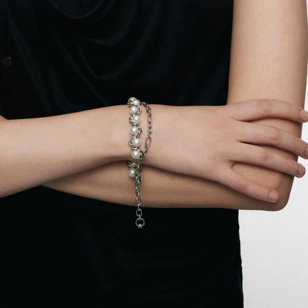 Pearl Wrapped Bracelet - Image 3