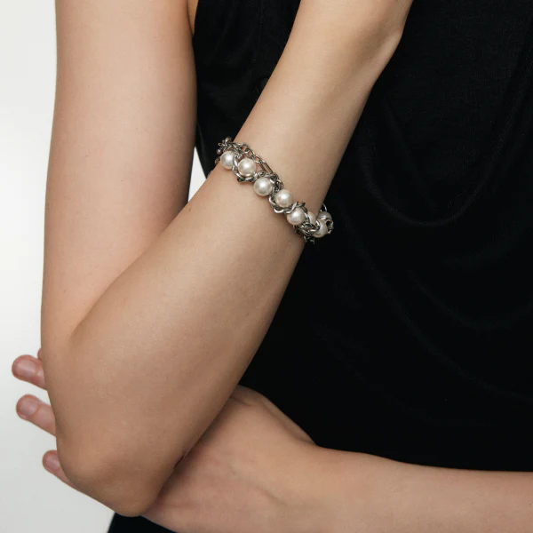 Pearl Wrapped Bracelet - Image 5
