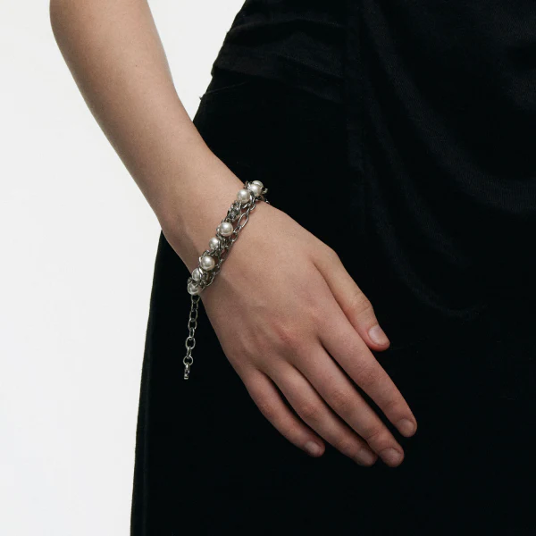 Pearl Wrapped Bracelet - Image 6
