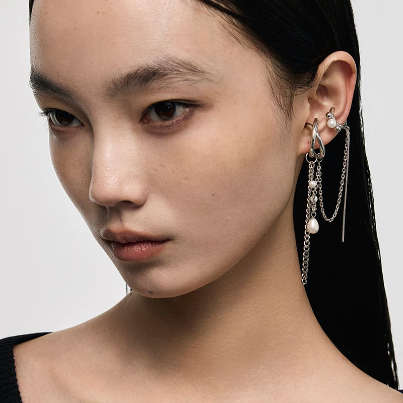 Pearl Wrapped Ear Cuff - Image 4