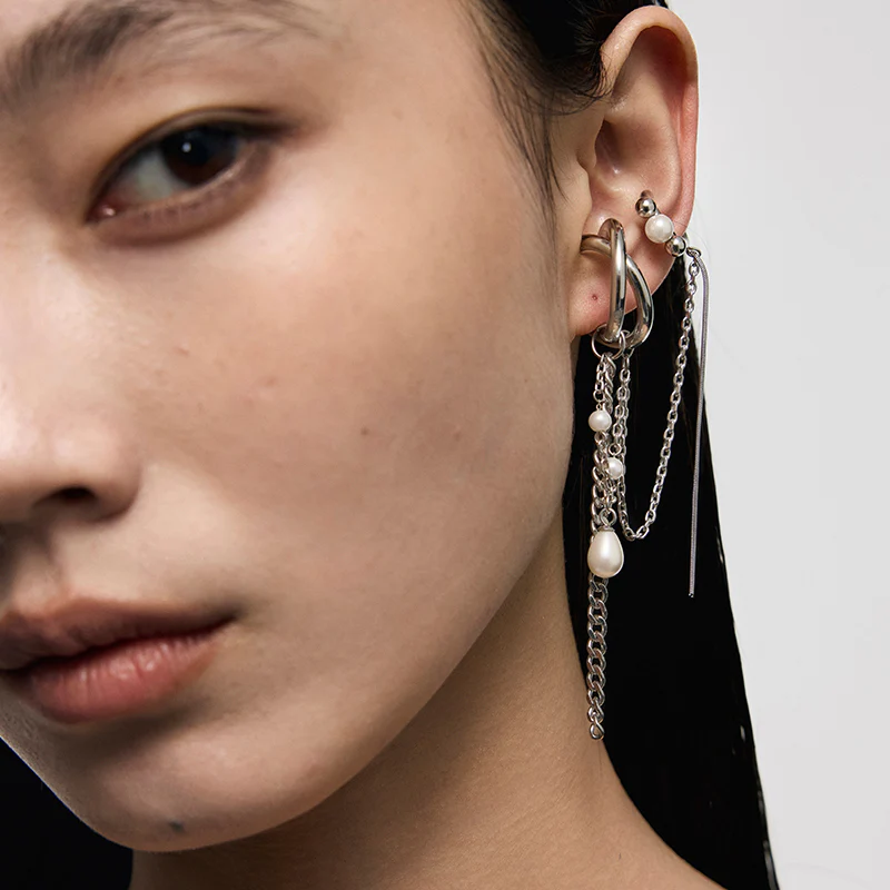 Pearl Wrapped Ear Cuff - Image 6
