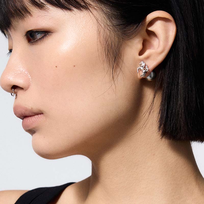 Pegasus Meteor Stud Earrings - Image 3