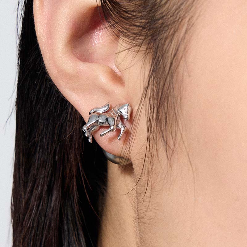 Pegasus Meteor Stud Earrings - Image 4