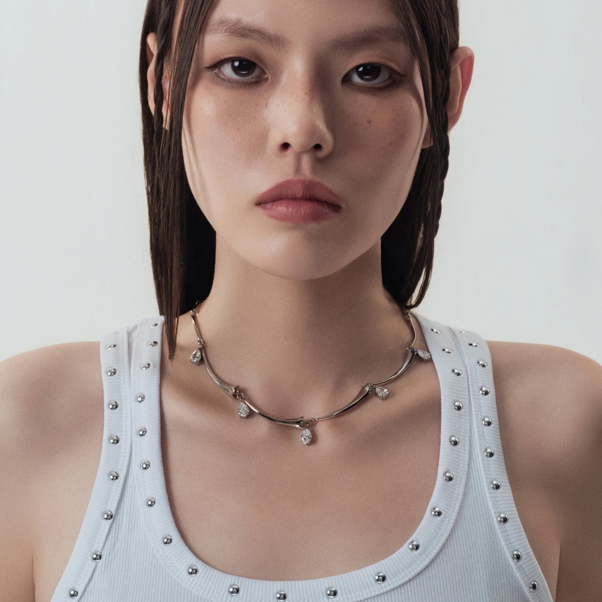 Petal Panel Necklace - Image 2