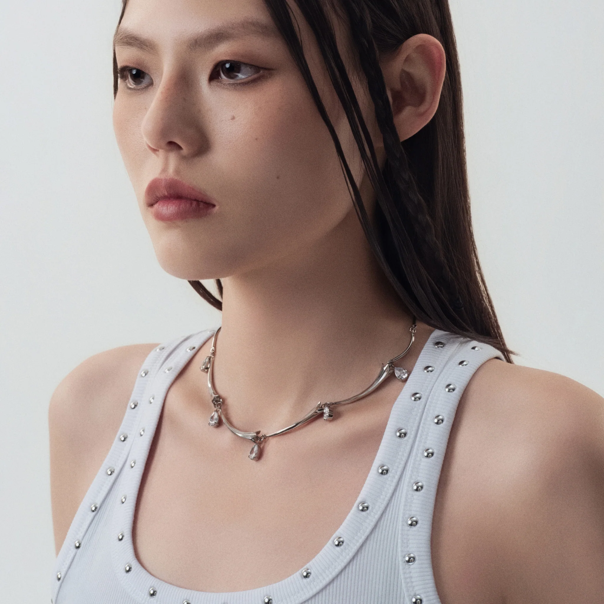 Petal Panel Necklace - Image 3
