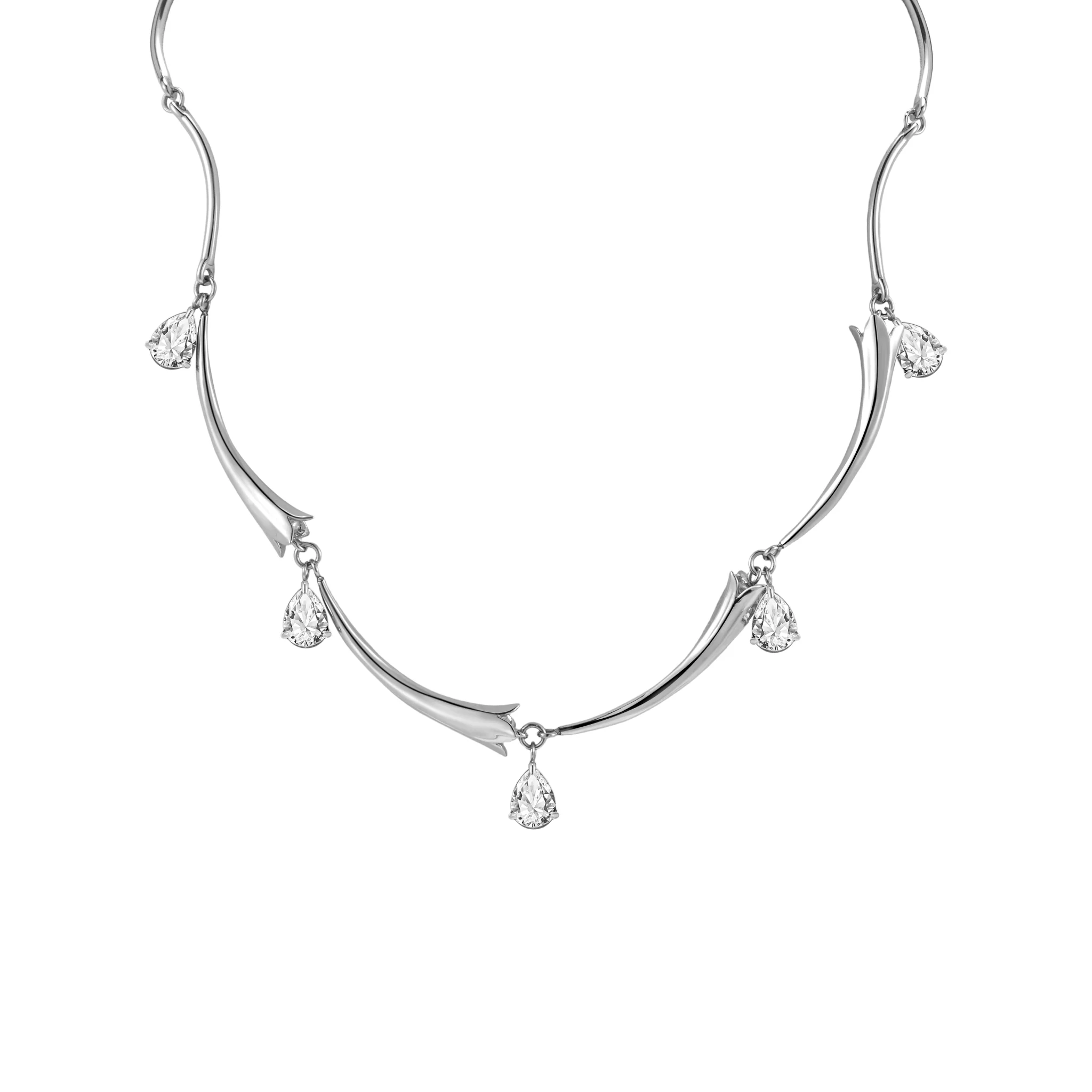 Petal Panel Necklace - Image 5