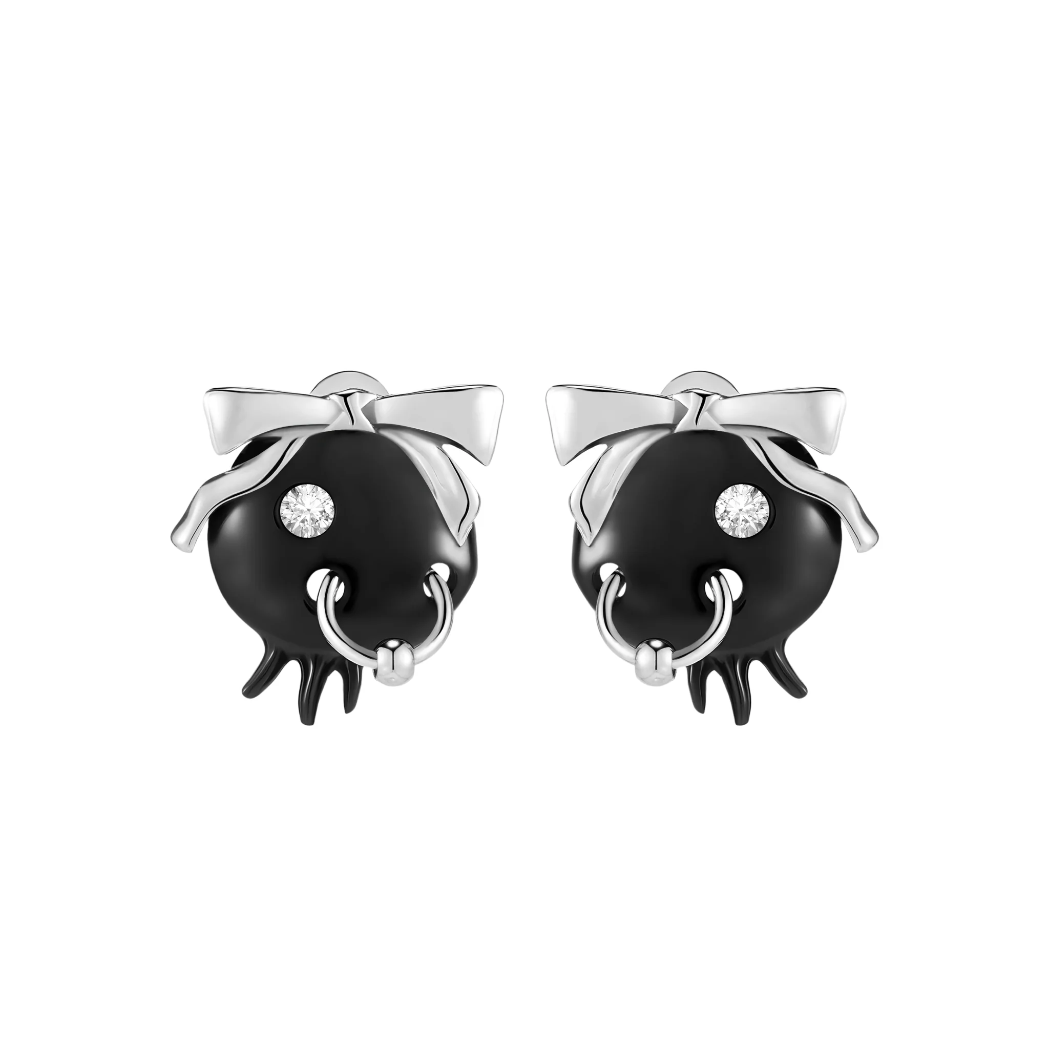 Pierced Bad Pomegranate Statement Stud Earring - Image 5