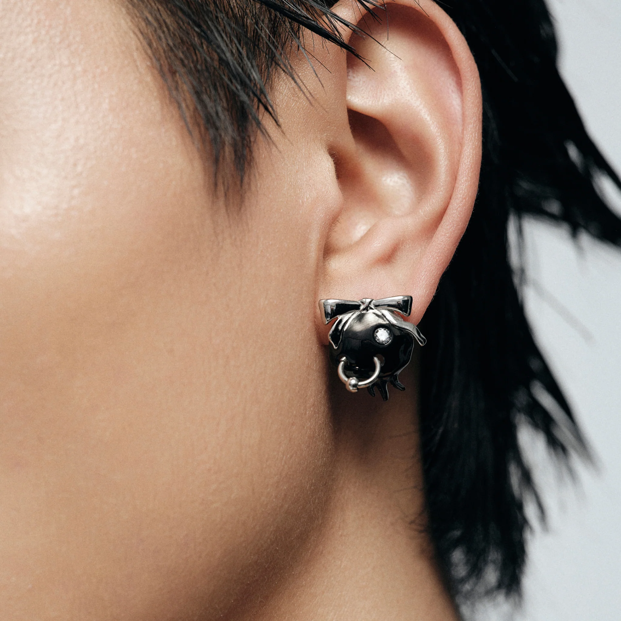 Pierced Bad Pomegranate Statement Stud Earring - Image 6