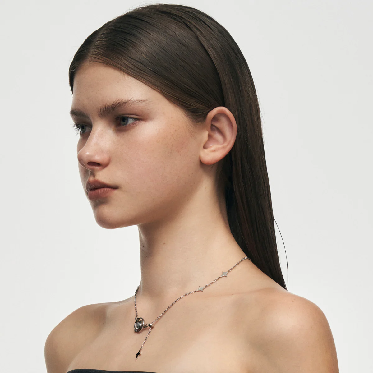 Planet Calling Orbiting Star Necklace - Image 3