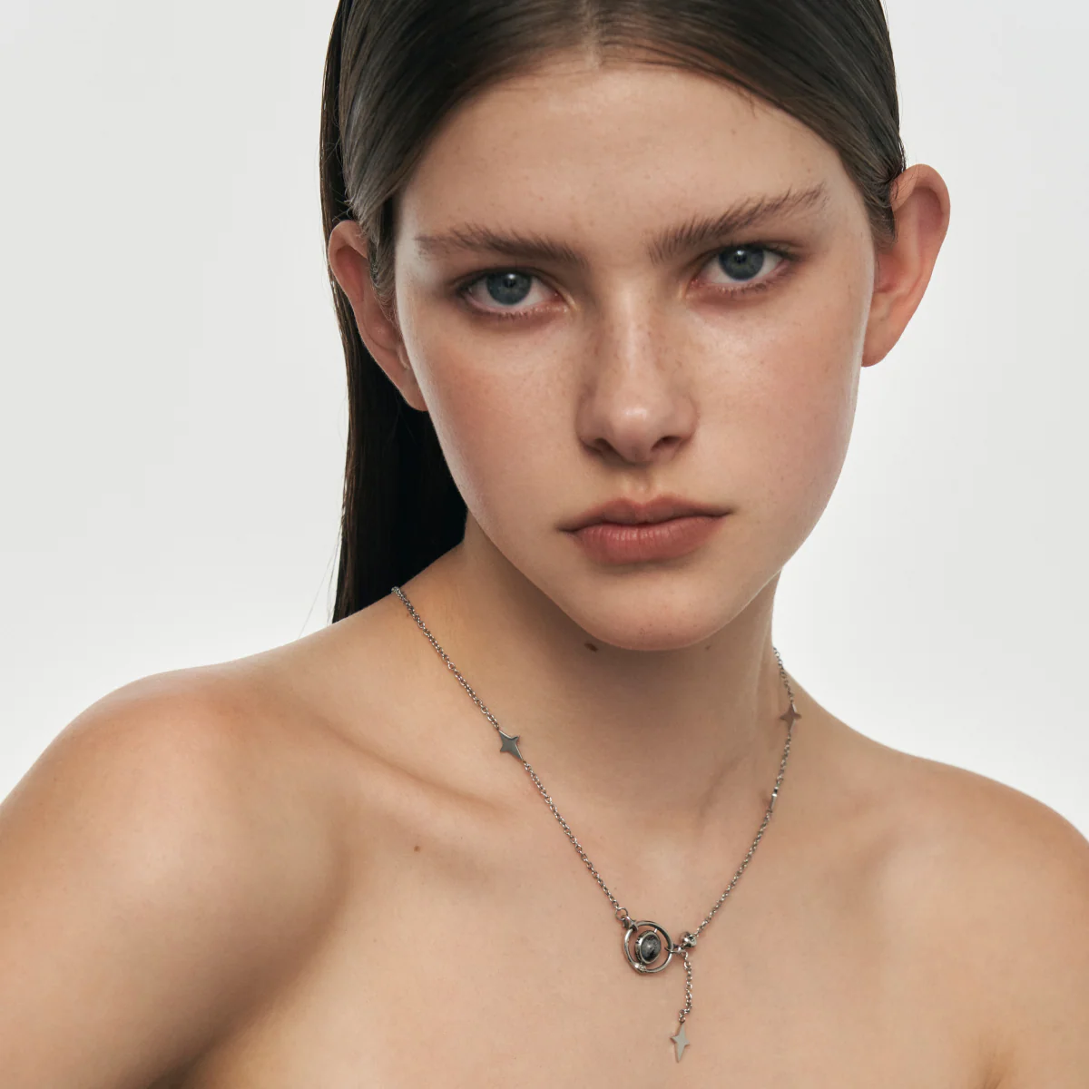Planet Calling Orbiting Star Necklace - Image 4