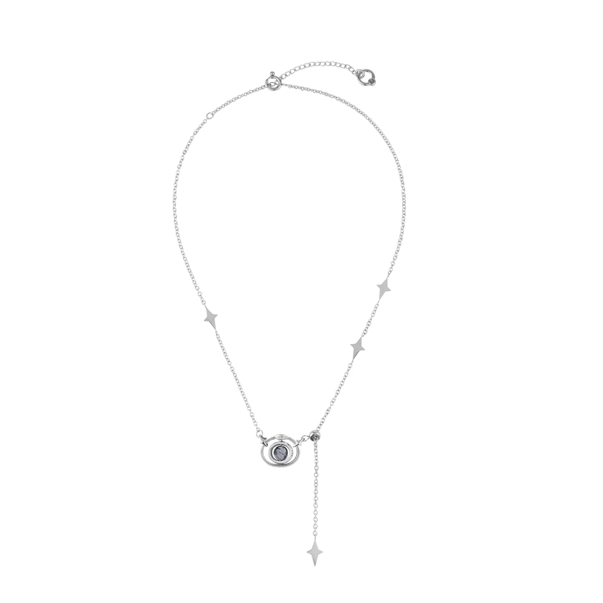 Planet Calling Orbiting Star Necklace - Image 6