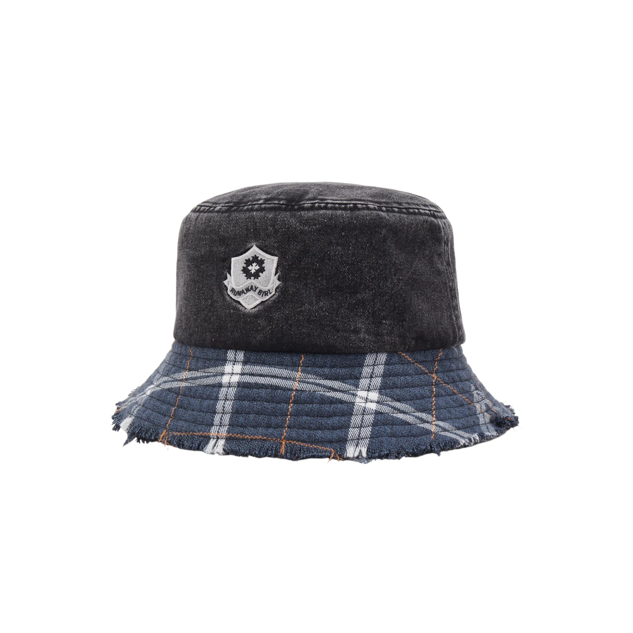 Prom Emblem Plaid Bucket Hat - Image 5