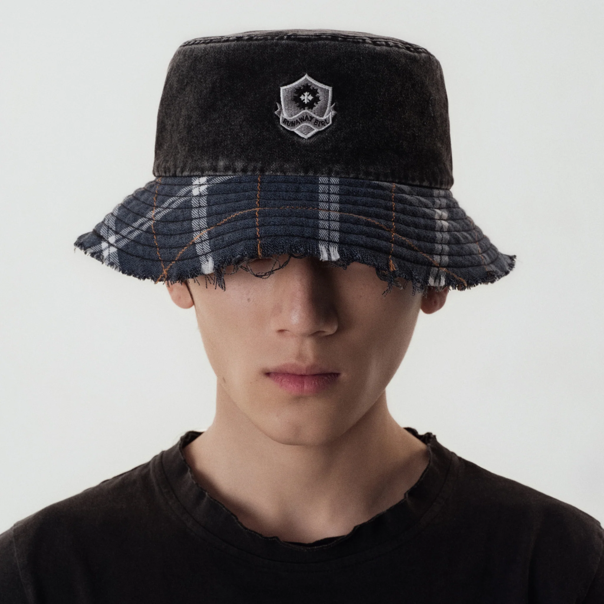 Prom Emblem Plaid Bucket Hat - Image 6
