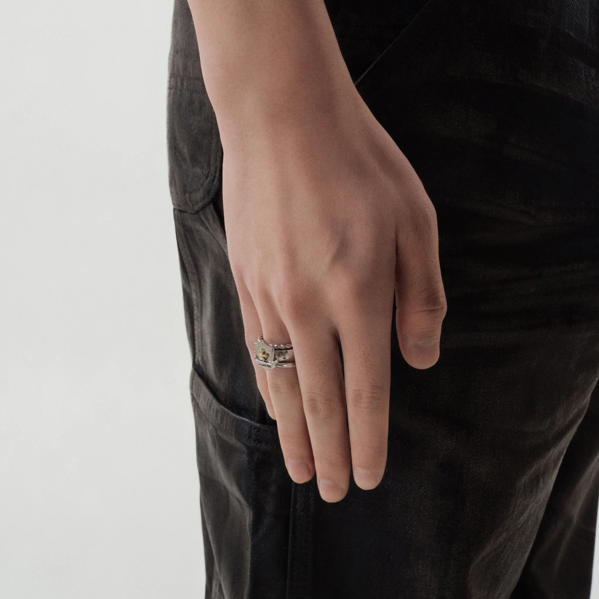 Prom Emblem Stacking Ring Set - Image 6