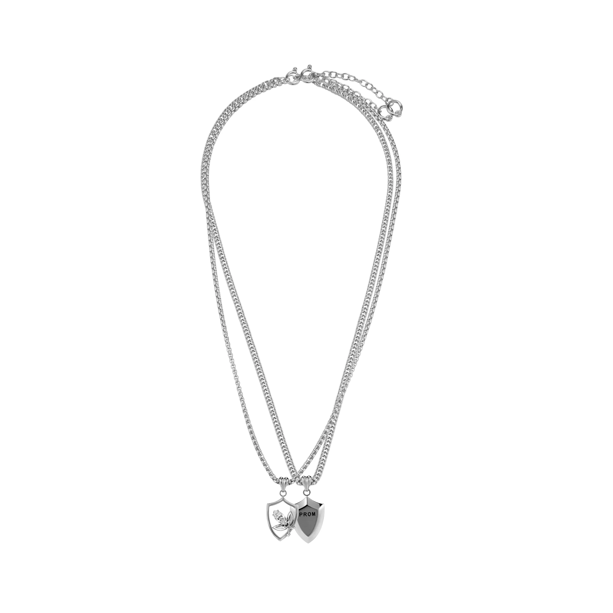 Prom Emblem Tag Necklace - Image 5