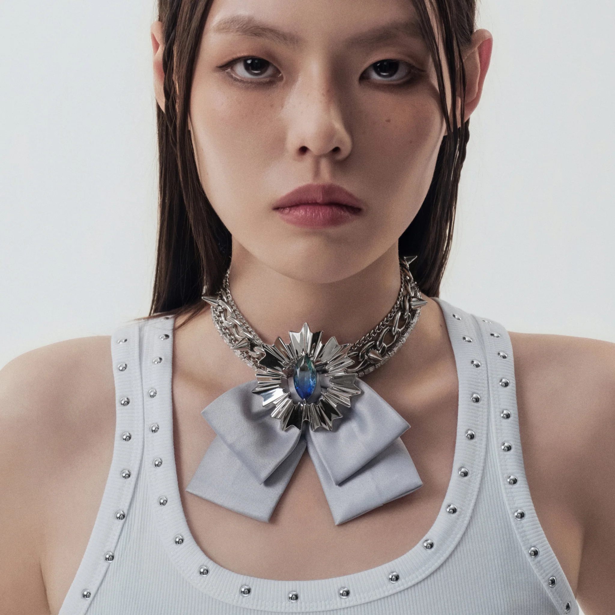 Prom Medal Studded Choker - Image 2