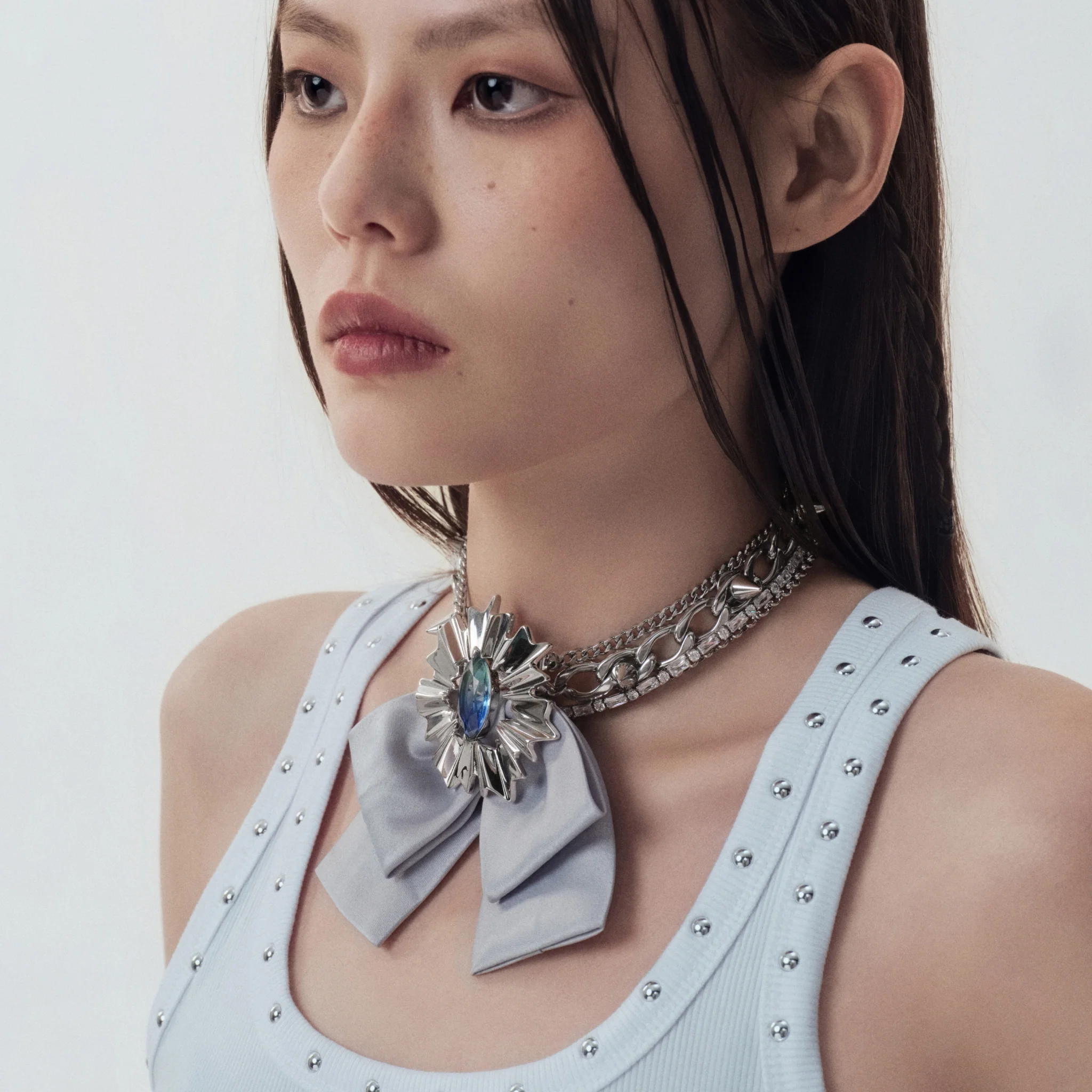 Prom Medal Studded Choker - Image 3