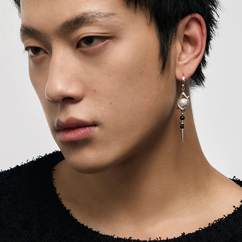 Punk Eye Beaded Earrings - Image 6