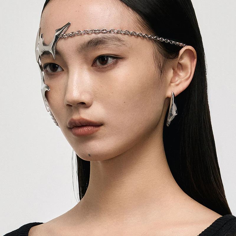 Punk Eye Metal Face Jewelry - Image 3