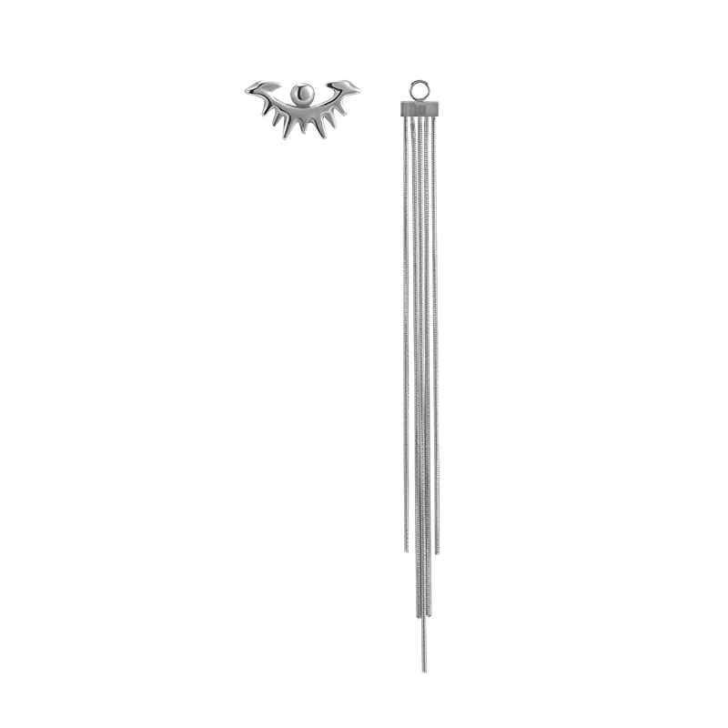 Punk Eye Tassel Earrings - Image 2