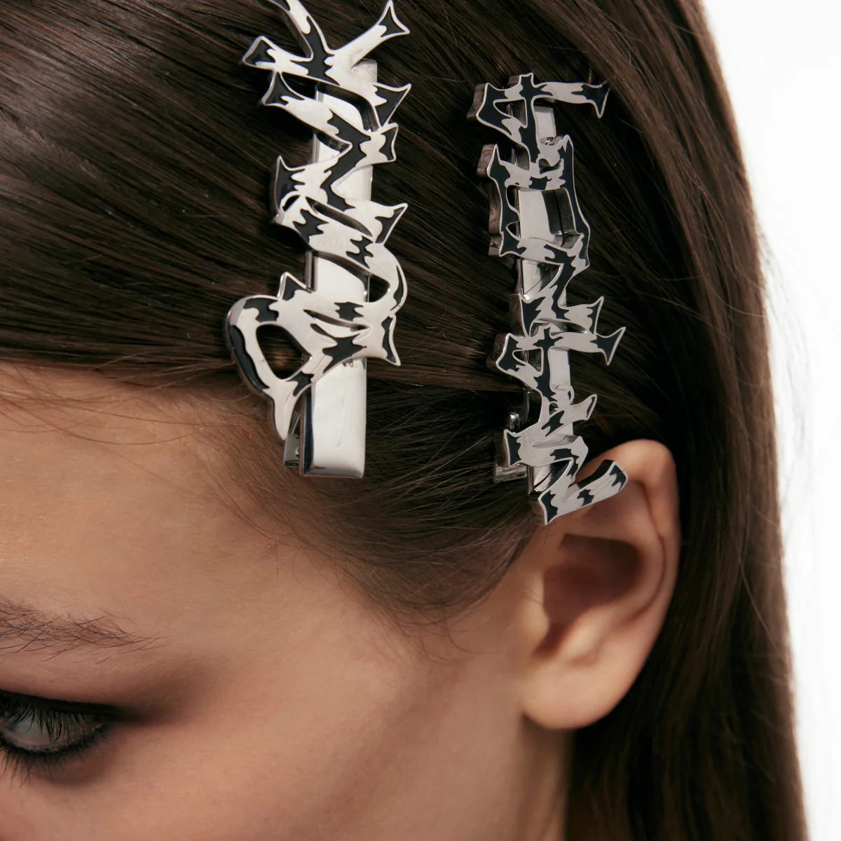 "PUNK" Letter Hair Clip - Image 3