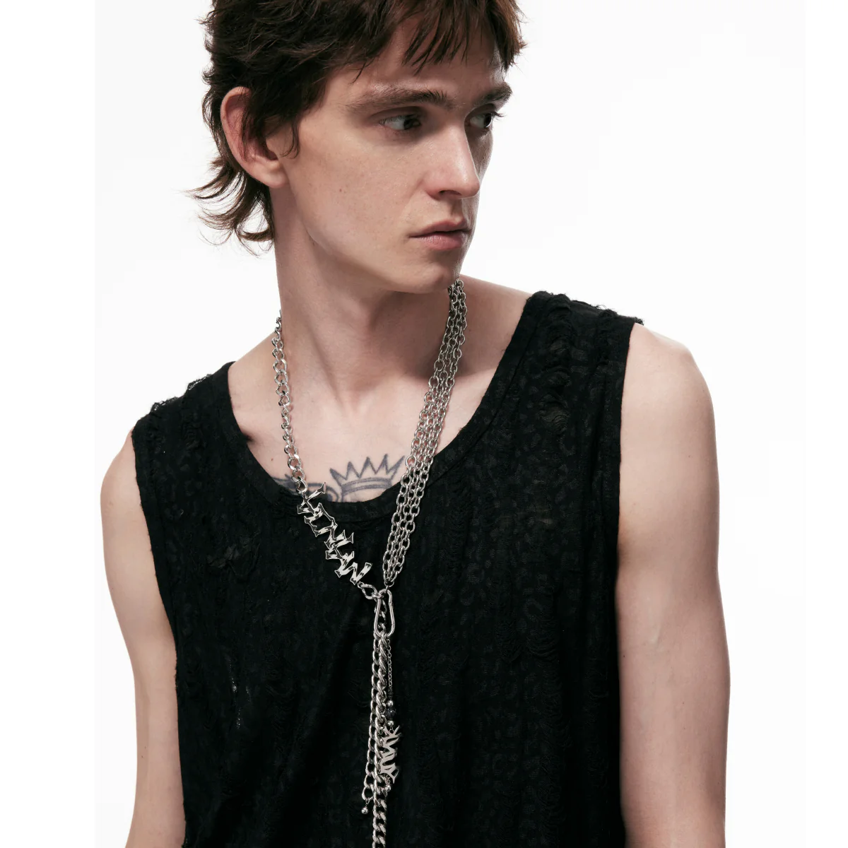"Punk Mania" Tie Necklace - Image 4