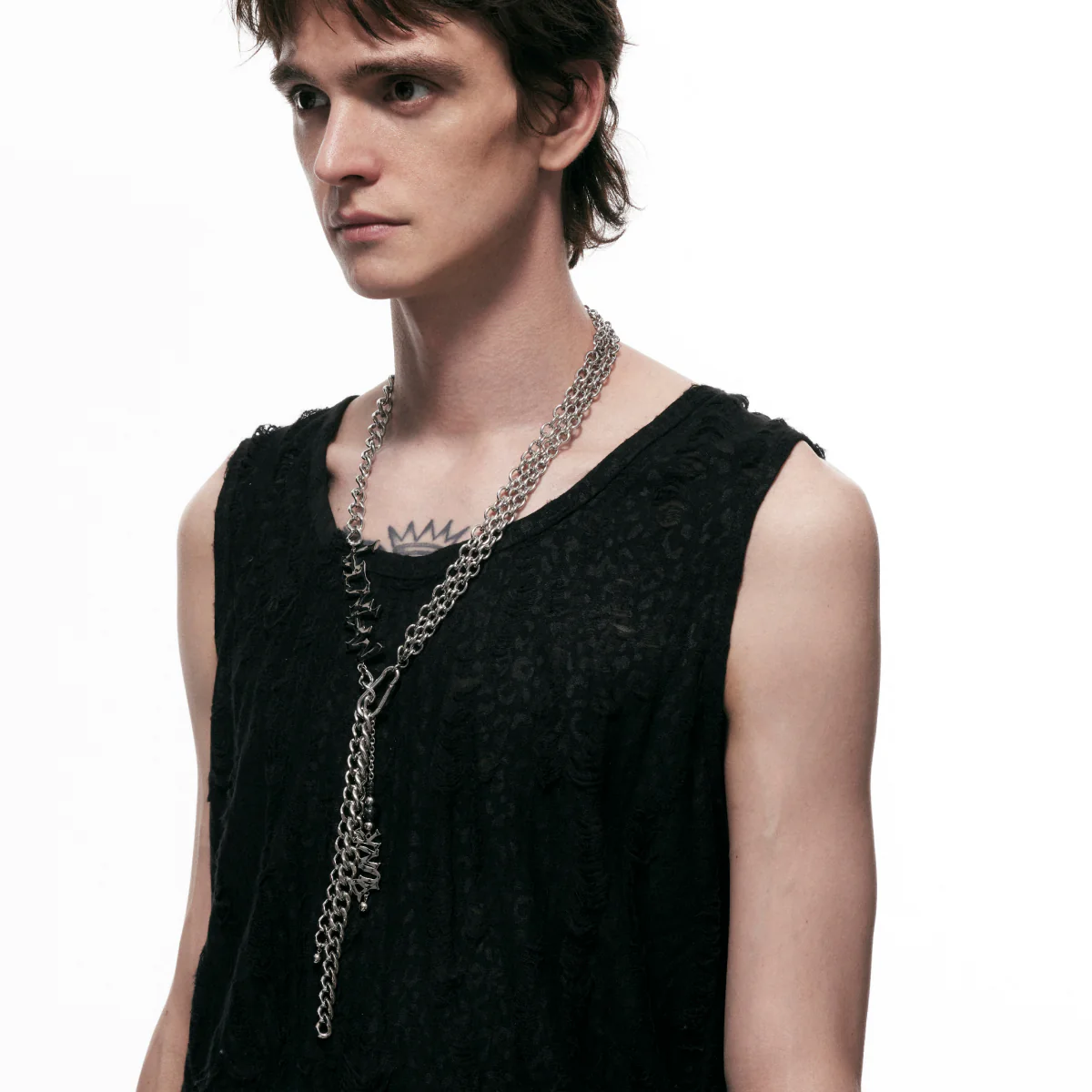 "Punk Mania" Tie Necklace - Image 5