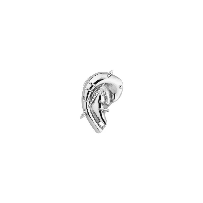 Rebellion Revolution Punk Style Ear Shaped Cuff Earring - Image 4